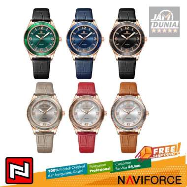 JAM TANGAN NAVIFORCE 5040 L JAM NAVIFORCE ORIGINAL 5040 LA - KULIT JAM TANGAN NAVYFORCE 5040 JAM TAN