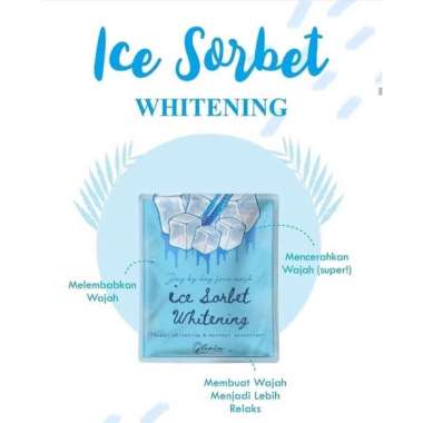 [TERMURAH SE!] KEMASAN BARU MASKER WAJAH ORGANIK BY LEA GLORIA 20GR ORGANIC MASK 20 GR GRAM ICE SORB