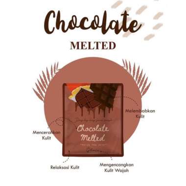 [TERMURAH SE!] KEMASAN BARU MASKER WAJAH ORGANIK BY LEA GLORIA 20GR ORGANIC MASK 20 GR GRAM CHOCOLAT