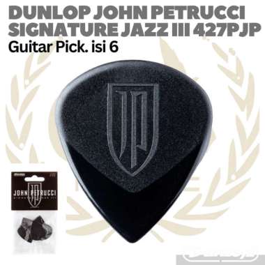 DUNLOP JOHN PETRUCCI Signature Jazz III Guitar Pick | Pik Gitar 427PJP