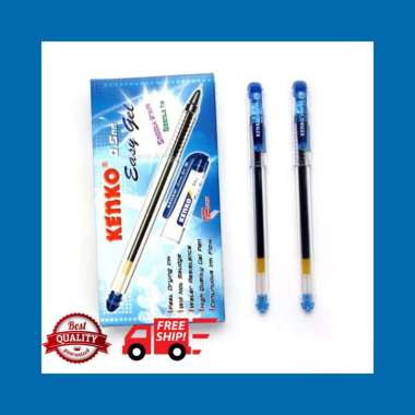 PENA KENKO EASY GEL (12) HITAM