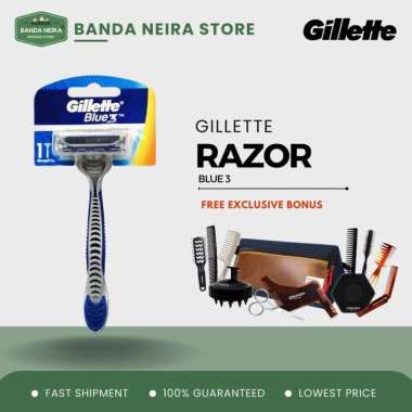 Gillette Blue 3 / Razor / Alat Cukur TRI COMB