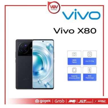 Hp Vivo X80 Ram 12GB Internal 256GB Garansi Resmi Cosmic Black
