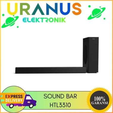 Speaker Soundbar Philips HTL3310 Bluetooth Dolby Digital 160 Watt