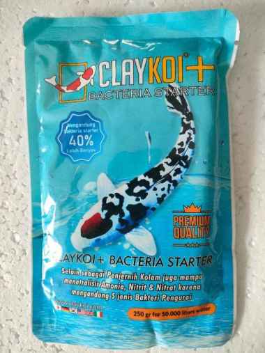 clay koi plus bacteria starter penjernih kolam bakteri starter kolam