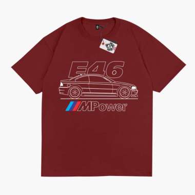KRMK Kaos T Shirt BMW E46 M3 M POWER V1 MARUN S