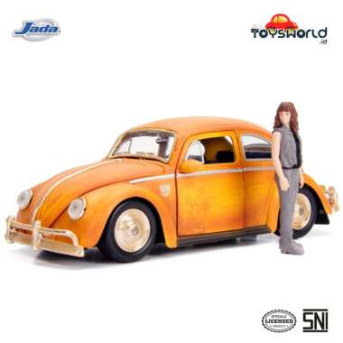 Jada Hollywood Rides Transformer VW Beetle W Charlie Scale 1/24 - Mainan Anak