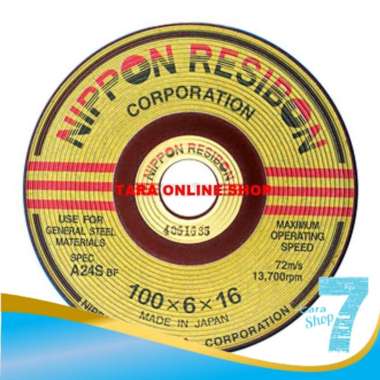 Nippon Resibon Batu Gurinda Poles 4 Inch
