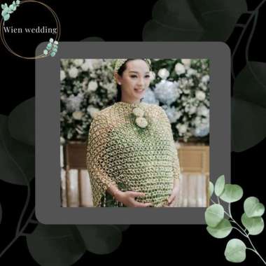 BAJU BUNGA MELATI TUK SIRAMAN BESAR