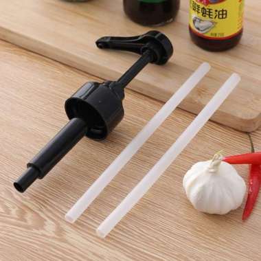 POMPA BOTOL SIRUP MONIN KECAP SAUS PUMP SYRUP PENCETAN NECK Hitam