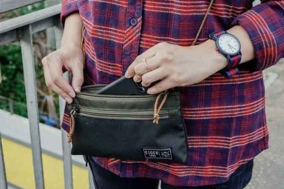 Tas Eiger X Market Pouch 91000 6468 Original Keren Murah Awet