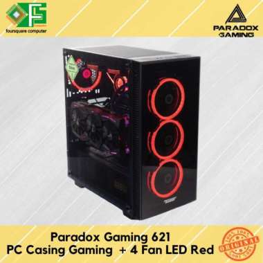 Paradox Gaming 621 PC Casing Gaming | Case CPU Komputer