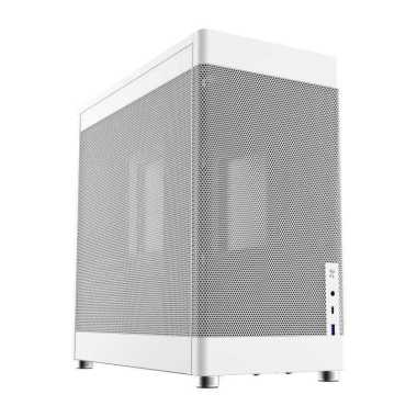 Gamemax Meshbox Pro Black White | Casing PC ATX | CPU PC Case Gaming Putih