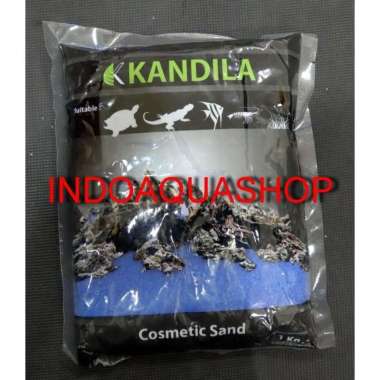 Pasir kandila 1kg biru pasir silica halus aquarium aquascape silika