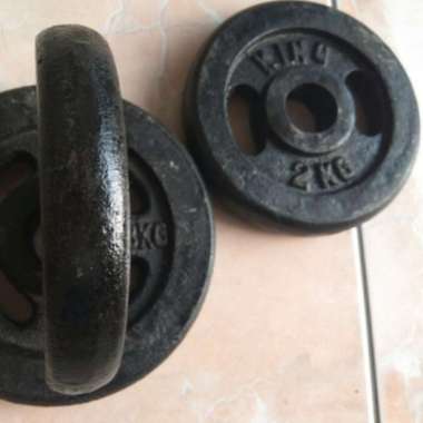 barbel plate atau plate barbel 2 kg