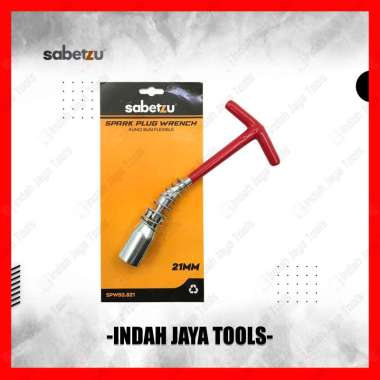 SABETZU Kunci Busi Motor Flexible 16 21 mm Flexibel Spark Plug Wrench 21 MM