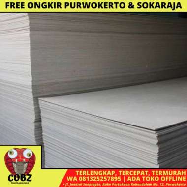 4 MM X 120 CM X 240 CM / TRIPLE BOARD GRC PAPAN PLAFON SILIKA