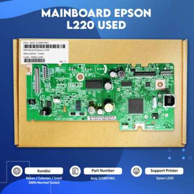 New Mainboard Printer Epson L220, Motherboard Epson L220 New Diskon BEKAS