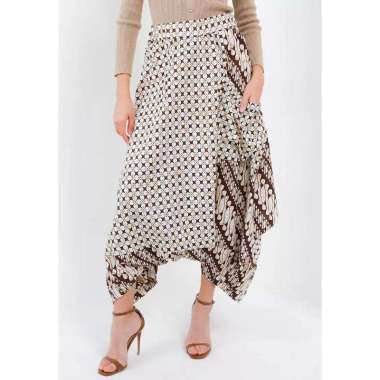 Batik First Elastic-waisted Pants Skirt ALADIN Cut&Sew S Gading Sogan