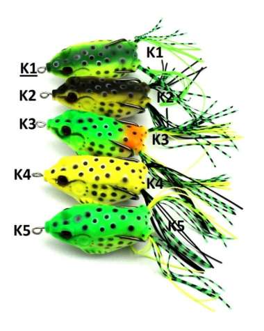 GST Soft Lure Frog Umpan pancing kodok frog gabus Soft Lure minnow Gabus