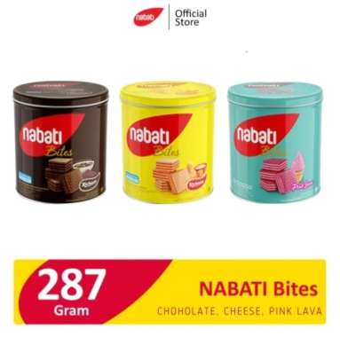 Nabati Kaleng Bites Wafer Richeese Richoco Pink Lava 287 Gr Pink Lava 287 Gr