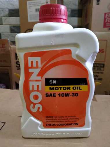 Eneos Oil SAE 10W-30 SN 1L oli mobil bensin, mobil diesel, motor matic