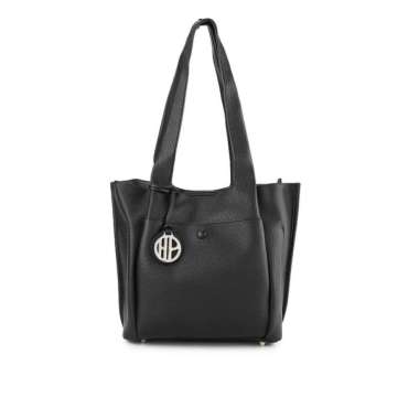 Hush Puppies Pebby Tote M Wanita 02 Black