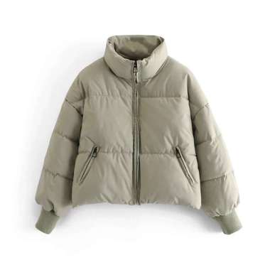 VERISH Jaket hangat Long Sleaved Jacket #1701 M Bean Green