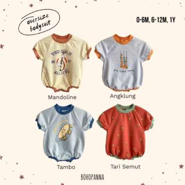 OVERSIZE BODYSUIT 1Y - ANGKLUNG