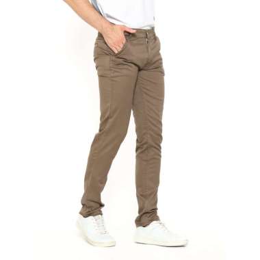 2nd RED Celana Panjang Pria Long Pants Twill Cklt Coffee 122305 32