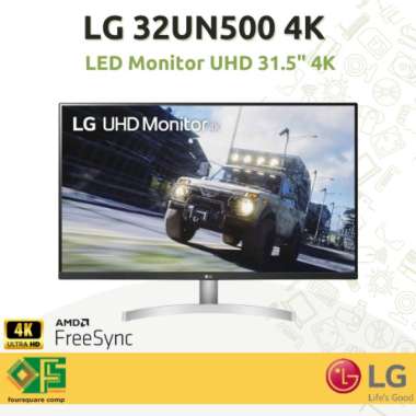 LED LG UHD 32UN500-W Monitor 32 Inch 4K HDR FreeSync Resmi
