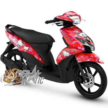 Stiker Variasi Decal Full Body Motor Yamaha Mio GT Mio J Hello Kitty 4 Mio GT Merah