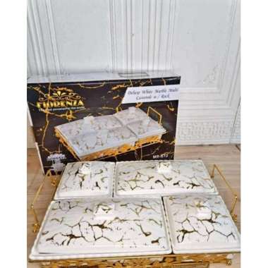ZS Prasmanan Marbel/Marble Fiorenza Isi 4 Terbaru MP 872/MH 872/MT 872 1 Set Putih