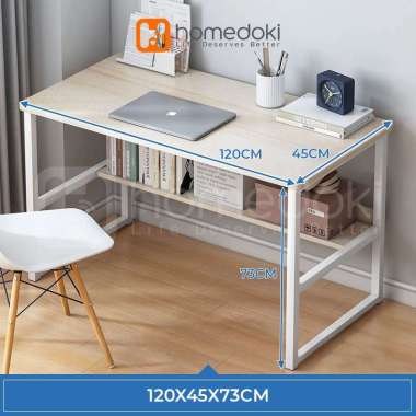 Homedoki Meja / Meja Makan / Meja Komputer / Meja Gaming / Meja Kantor / Meja Rias Panjang / Meja Ka