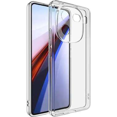 Slim TPU Case iQoo 12 5G - Casing Clear Silicone Bening