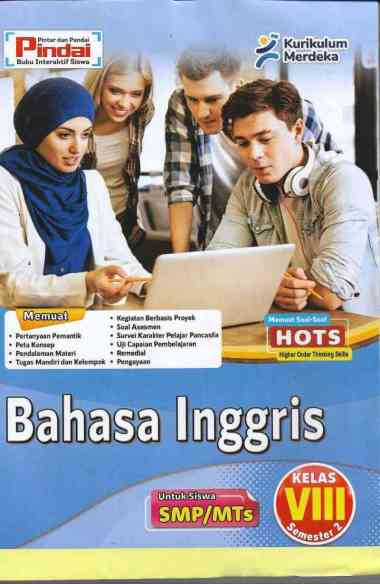 Buku LKS Bahasa Inggris kurikulum Merdeka Kelas 8 SMP/MTs Semester 2