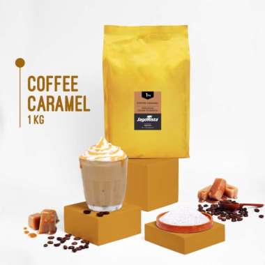 Bubuk minuman rasa PREMIUM COFFEE CARAMEL 1kg bubuk minuman tanpa gula