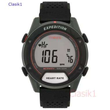 Original 100%!! TIMEX TW4B27000 Expedition Rugged Jam Tangan Pria Green Garansi Resmi 1 Tahun