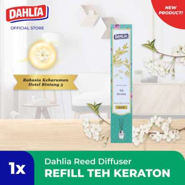 Dahlia Heritage Series Reed Diffuser Refill Teh Keraton [1 Pcs]