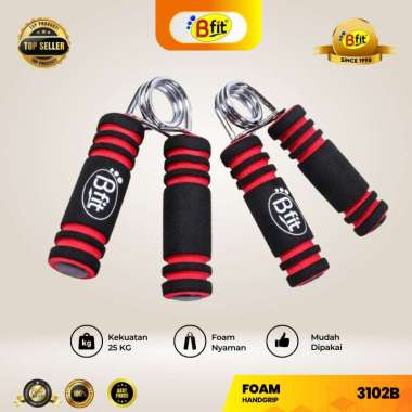 BFIT Handgrip Foam 3102B Black-Red