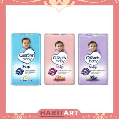 Cussons Baby Soap | Sabun Batang Bayi 75 Gram Ungu