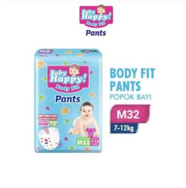 pampers BABY HAPPY Pants Baby Diapers L28