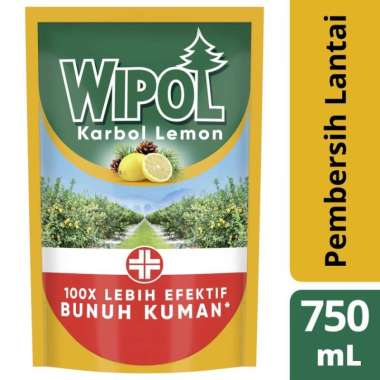Wipol Karbol Lemon Pouch 750ml
