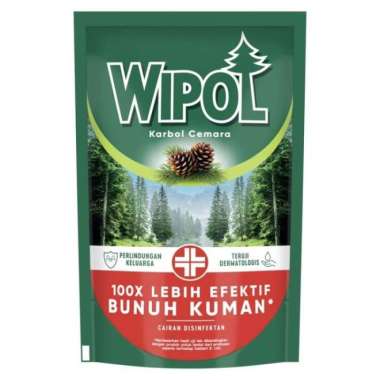Wipol Karbol Cemara Classic Pine Pouch 750ml