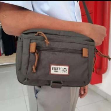 Tas Selempang Eiger Portege Pouch Landscape (9'5079) Olive