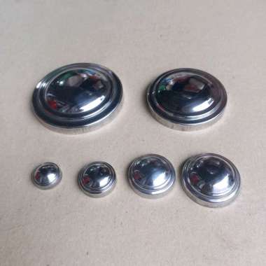 Dop Tutup pipa stainless steel 304 Kilap 1 Inch