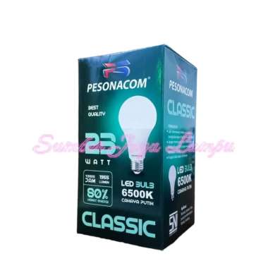 Lampu LED Pesonacom Classic 23 Watt Cahaya Putih
