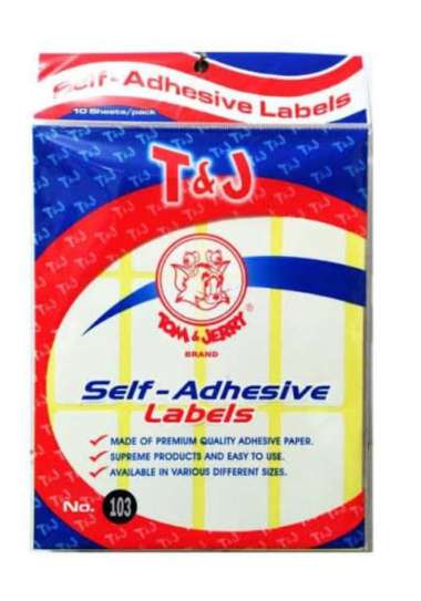 Label TJ 103 / Label Tom and Jerry No 103