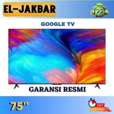 Led Tv 75 Inch TCL 75P635 Uhd Digital Smart Google Tv Garansi Resmi