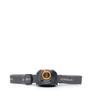 Headlamp Eiger Apollo Senter Kepala Lampu Kepala Outdoor Hiking Hitam